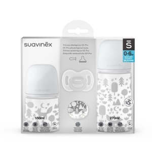 Set Cadou biberon 150 ml + biberon 270 ml + suzeta + lantisor suzeta Fox, Suavinex - Img 10