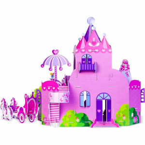 Set constructie puzzle 3D - Castelul Printesei Fiesta Crafts FCT-3050 - Img 2