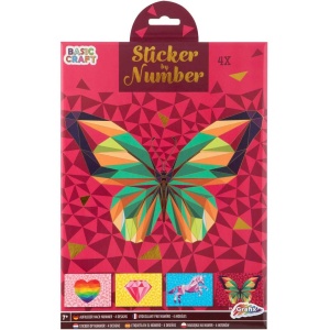 Set Creativ Stickere pe Numere Moxy GR100082 - Img 1