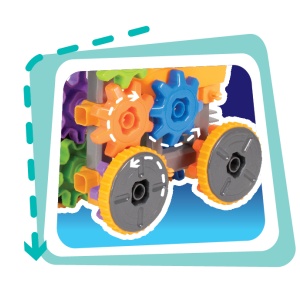 Set de constructie 3 in 1 STEM - Robotel & masinute saniter - Img 2