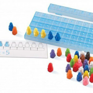 Set de matematica - pinguinii pe gheata