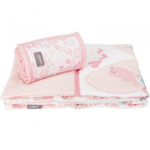 Set de pat 2 piese pentru bebelusi Comfi-Dreams Lovebirds 843022 - Img 5
