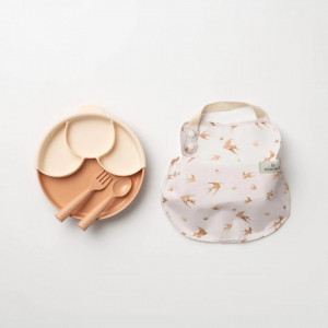 Set diversificare hrana bebelusi Miniware Mini Sous Chef 100% din materiale naturale biodegradabile, 6 piese, Golden Harvest - Img 3
