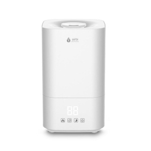 Umidificator cu ultrasunete Airbi CUBOID, afisaj umiditate, temporizator, difuzor aromaterapie, mod nocturn, alb, BI1511 - Img 3