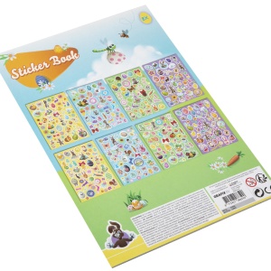Carte cu abtibilduri - Paste vesel - Img 2