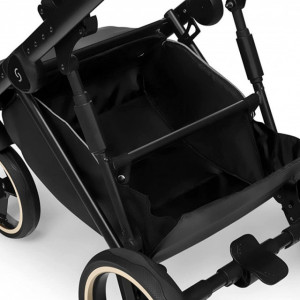 Carucior 2 in 1 Oslo+, Onyx, Negru, Skiddou - Img 3