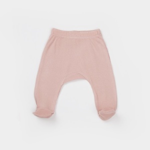 Cutie 4 piese pentru nou nascut - 100% bumbac organic - Powder, BabyCosy - Img 2