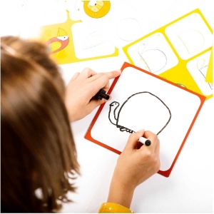 Joc educativ Animale Desenam pas cu pas, 24 piese Mimorello EK6667 - Img 4