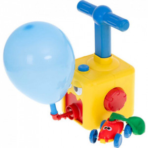 Jucarie interactiva Lansator de masini cu balon, Monster Ikonka IK17745 - Img 6