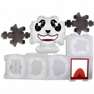 Masca 3D Panda Fiesta Crafts FCT-3041 - Img 8