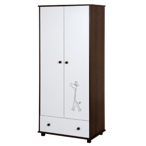 Mobilier Camera copii Si Bebelusi KLUPS SAFARI GIRAFFE Wenge - Img 3