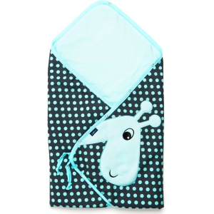 Paturica multifunctionala cu broderie Girafa Womar Zaffiro AN-OWZF-04GR - Img 2
