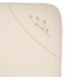 Paturica pentru nou nascut, 100% bumbac organic, Lamb, BabyCosy - Img 3