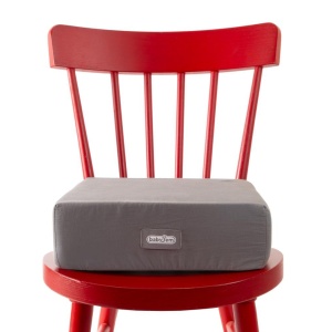 Pernuta inaltator 32x32 cm pentru scaun de masa, BabyJem, Antracit - Img 4