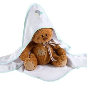 Prosop de baie Klups Teddy bears with balloons K097 - Img 2