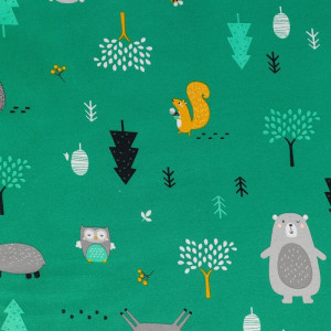 Sac de dormit Woodland Animals 70 cm 1.0 Tog - Img 2