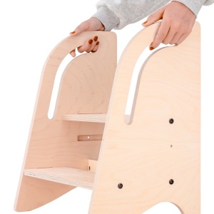 Scaun inaltator tip scara cu 2 trepte pentru copii, model 2, MamaToyz - Img 2