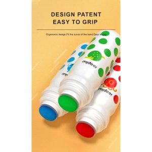 Set 6 carioci lavabile Dot Marker Mideer MD6200 - Img 5
