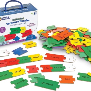 Set activitati educative - Puzzle cu propozitii (lb.engleza)