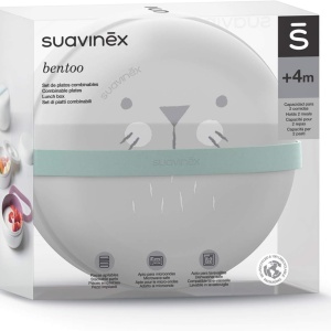 Set boluri pentru pranz gri Hygge Suavinex +4 luni - Img 8