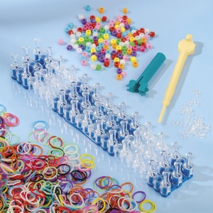 Set creativ cu elastice - Loom i Do - Img 2