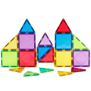 Set de constructie magnetic 3D - 20 piese - Img 2