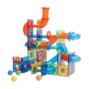 Set de constructie magnetic - Marble Run (102 piese) - Img 2