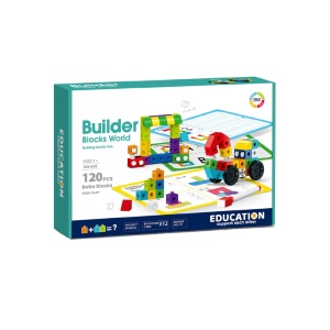 Set de constructie STEAM - Invatam si ne distram (120 piese) - Img 3