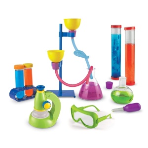 Set de stiinta primar Deluxe cu microscop - Img 3