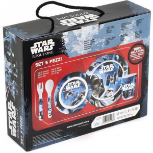 Set pentru masa melamina 5 piese Star Wars Rogue One Lulabi 8330500 - Img 5