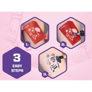 Set tatuaje temporare cu sclipici Paw Patrol Tytoo KKCTT2310026 - Img 3