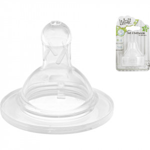 Set tetine de silicon cu flux variabil Lulabi 8090104 - Img 2