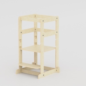 Turn de invatare multifunctional Kule Lite, Natur, MamaToyz - Img 8