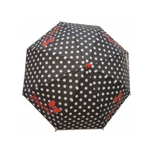 Umbrela copii POE semiautomata Minnie Black and White Dots, diametru 75 cm EPLUSM EPMDISMF52509037W - Img 2