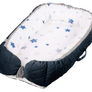 Baby Nest Klups Albastru Marin V105