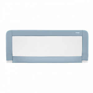 Bariera protectie anticadere pat copii, lungime 100 cm, albastru-gri, Reer Sleep'n Keep 45101 - Img 5