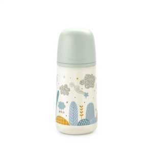 Biberon 270 ml tetina fiziologica SX Pro debit mediu verde Dreams