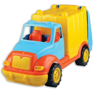 Camion pentru gunoi 48 cm cu 38 piese constructie Ucar Toys UC86 - Img 3