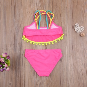 Costum de baie cu ciucuri din 2 piese Drool - Img 4