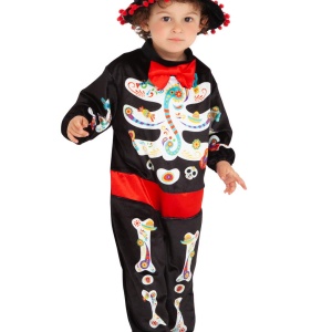 Costum de carnaval - Schelet Ziua Mortilor
