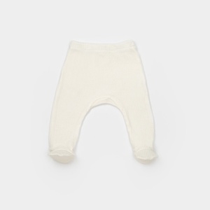 Cutie 4 piese pentru nou nascut - 100% bumbac organic - Ecru, BabyCosy - Img 6