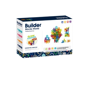 Joc de constructie STEAM - Scaune colorate (72 piese) - Img 3