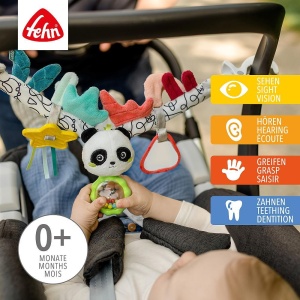 Jucarie carucior Dobabydoo - Ursulet panda - Img 2