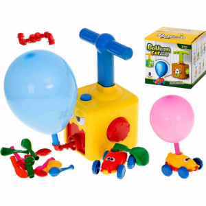 Jucarie interactiva Lansator de masini cu balon, Monster Ikonka IK17745 - Img 7