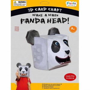 Masca 3D Panda Fiesta Crafts FCT-3041 - Img 6