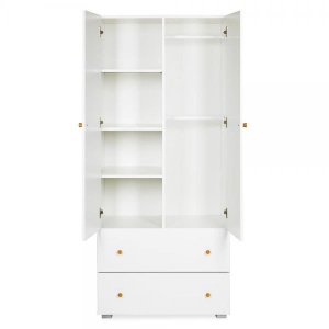Mobilier Camera copii Si Bebelusi KLUPS KAROLINA Alb-Natur - Img 6