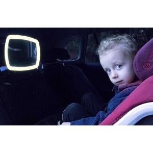 Oglinda Auto Retrovizoare cu LED 29x19 cm Tuloko TL016 - Img 3