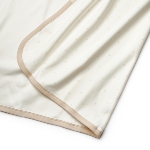 Paturica cu gluga pentru nou nascut, 100% bumbac organic, TeddyBear, BabyCosy - Img 6