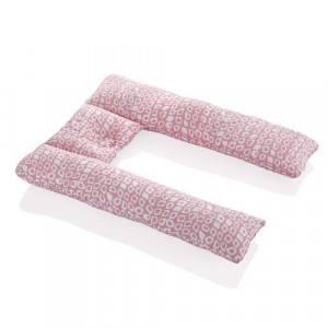 Perna 3 in 1 : babynest, pentru gravide si pentru alaptare in forma de U BabyJem - Img 6