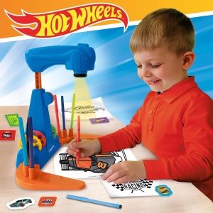 Proiector pentru desen - Hot Wheels - Img 3